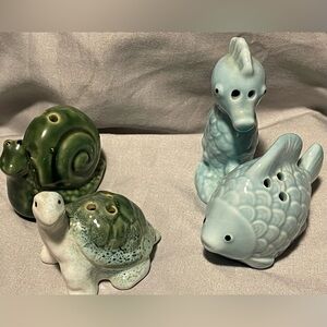 Sea Life Salt-n-Pepper Shaker Sets BNWOT!!!
